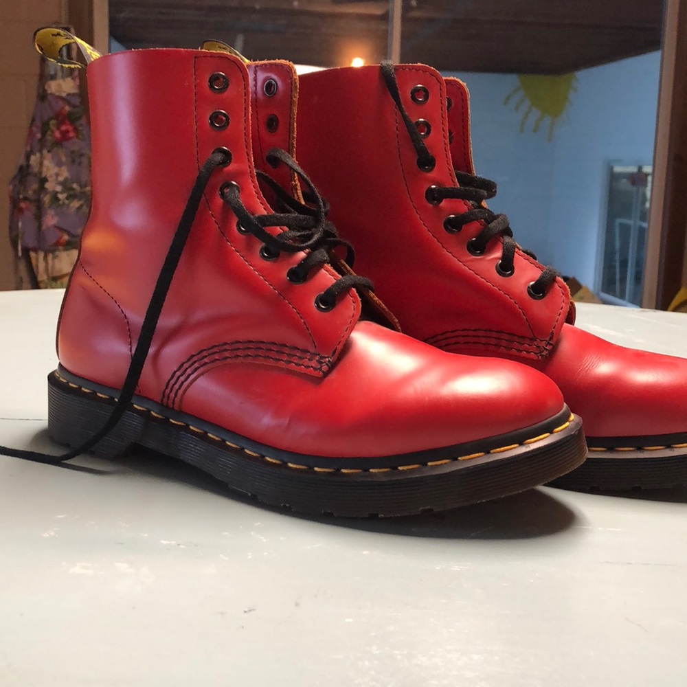 Red Doc Martens